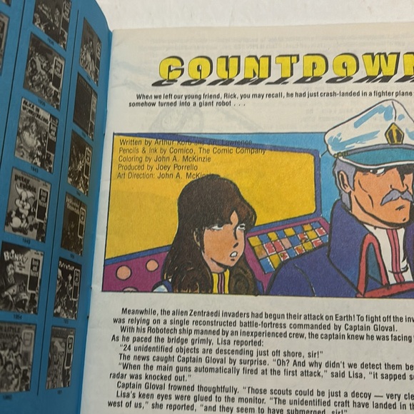 robotech countdown book Peter Pan ROBO TECH ROBOTECH - Picture 3 of 15